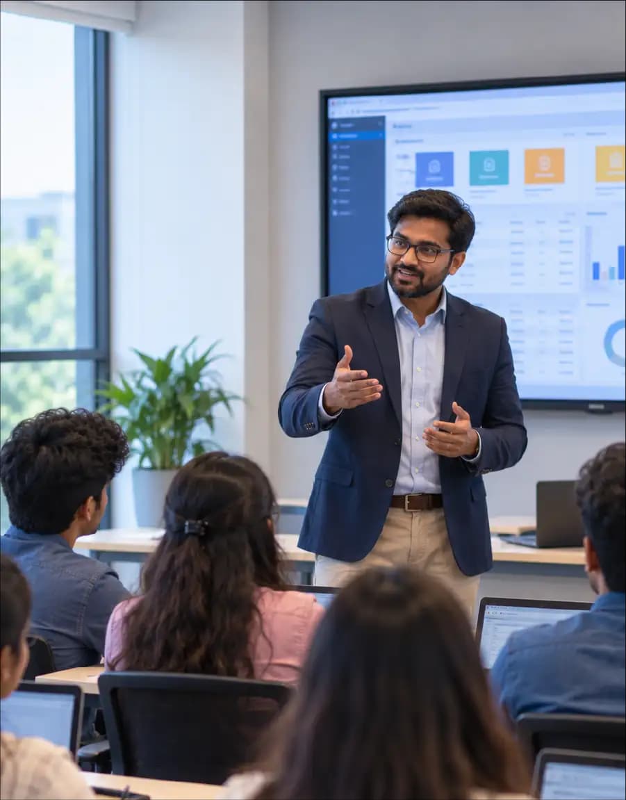 Learning from industry professionals
